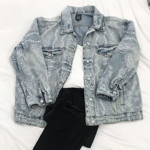 Paisley Jean Jacket 💙